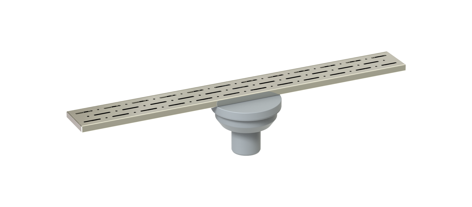 Paslanmaz Eksentrik Gövdeli 360 Derece Dönerli Sifon Duş Kanalı A.Ç Q50