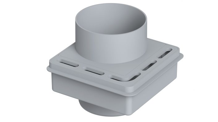 Köşe Balkon Süzgeci Q100 mm