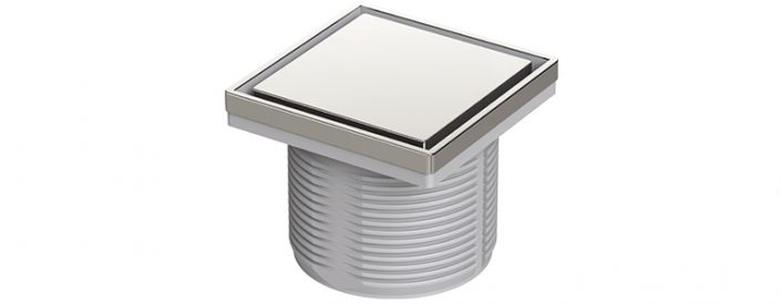 10×10 15×10 Krom Çerçeve ve Izgara Premium Seramik Uyumlu